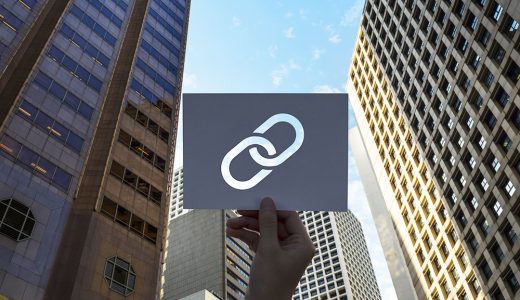 Corporate connected link perforated paper